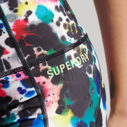 Superdry Γυναικείο ποδηλατικό κολάν Core Nine Inch Tight Shorts